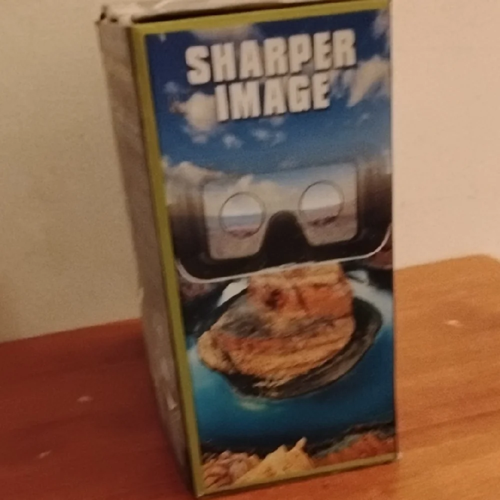 Sharper Image Smartphone 360° VR Headset - Black and Blue